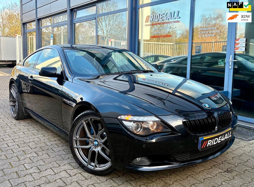 BMW 6-serie 630i High Executive/NAVI/MEMORY/LEDER!, Auto's, BMW, Bedrijf, Te koop, 6-Serie, ABS, Airbags, Airconditioning, Alarm