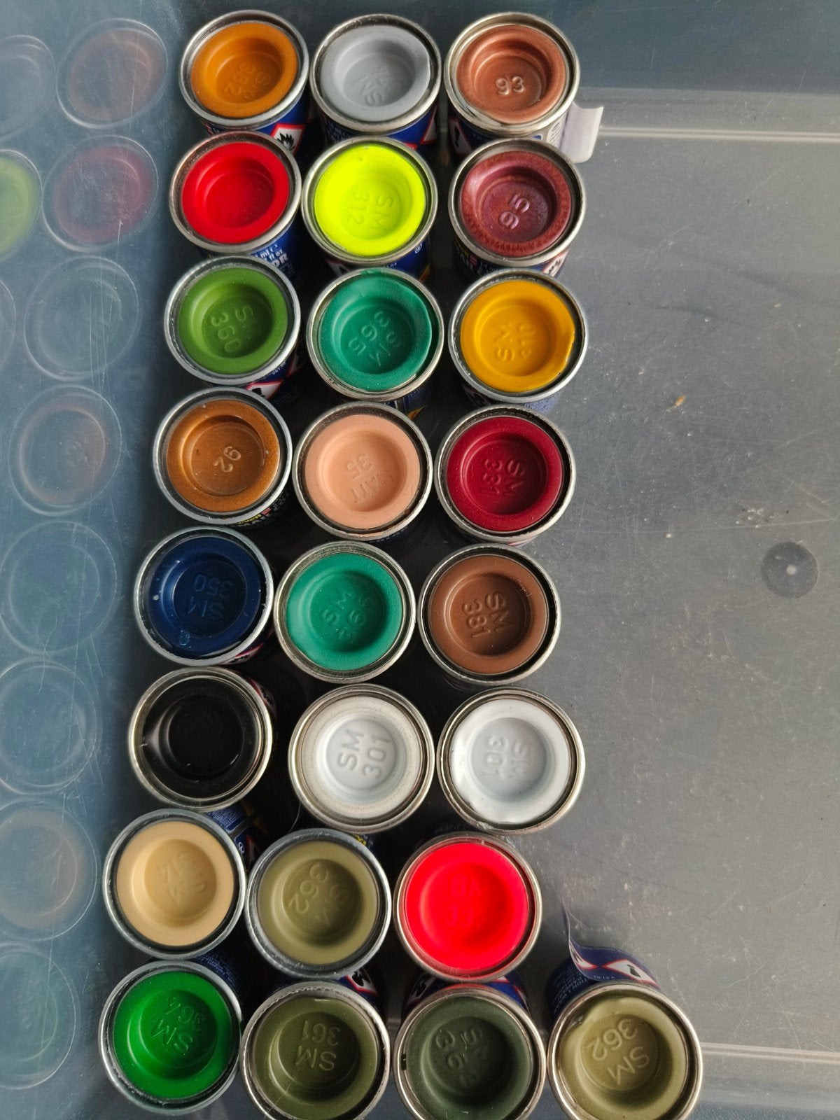 25 stuks Revell Email Color verfpotjes - diverse kleuren, Ophalen of Verzenden, Zo goed als nieuw, Overige typen