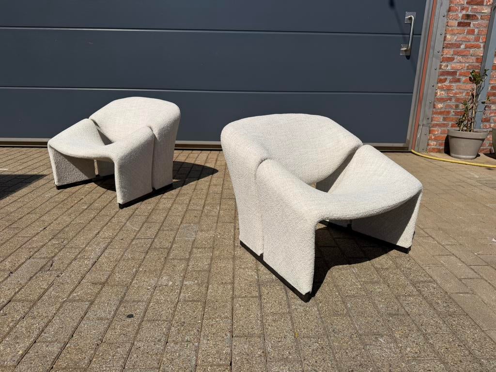 Artifort F580 Groovy fauteuils in Nieuwstaat!! Pierre Paulin, Huis en Inrichting, Fauteuils, Ophalen of Verzenden, B&B italia cassina vitra knoll togo mah jong sede edra leolux