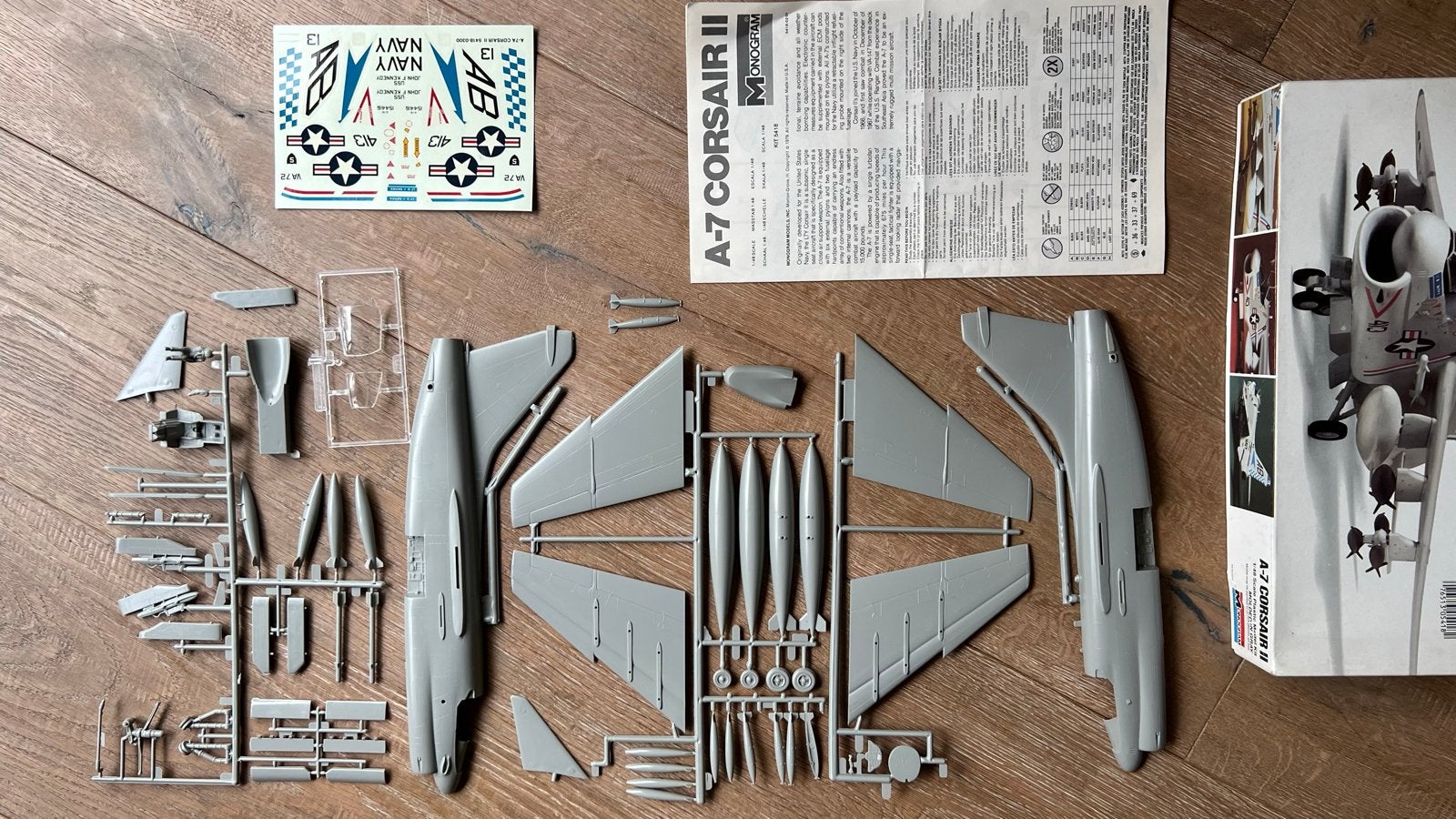 1/48 Monogram A-7 Corsair II, Nieuw, Groter dan 1:72, Vliegtuig, Ophalen