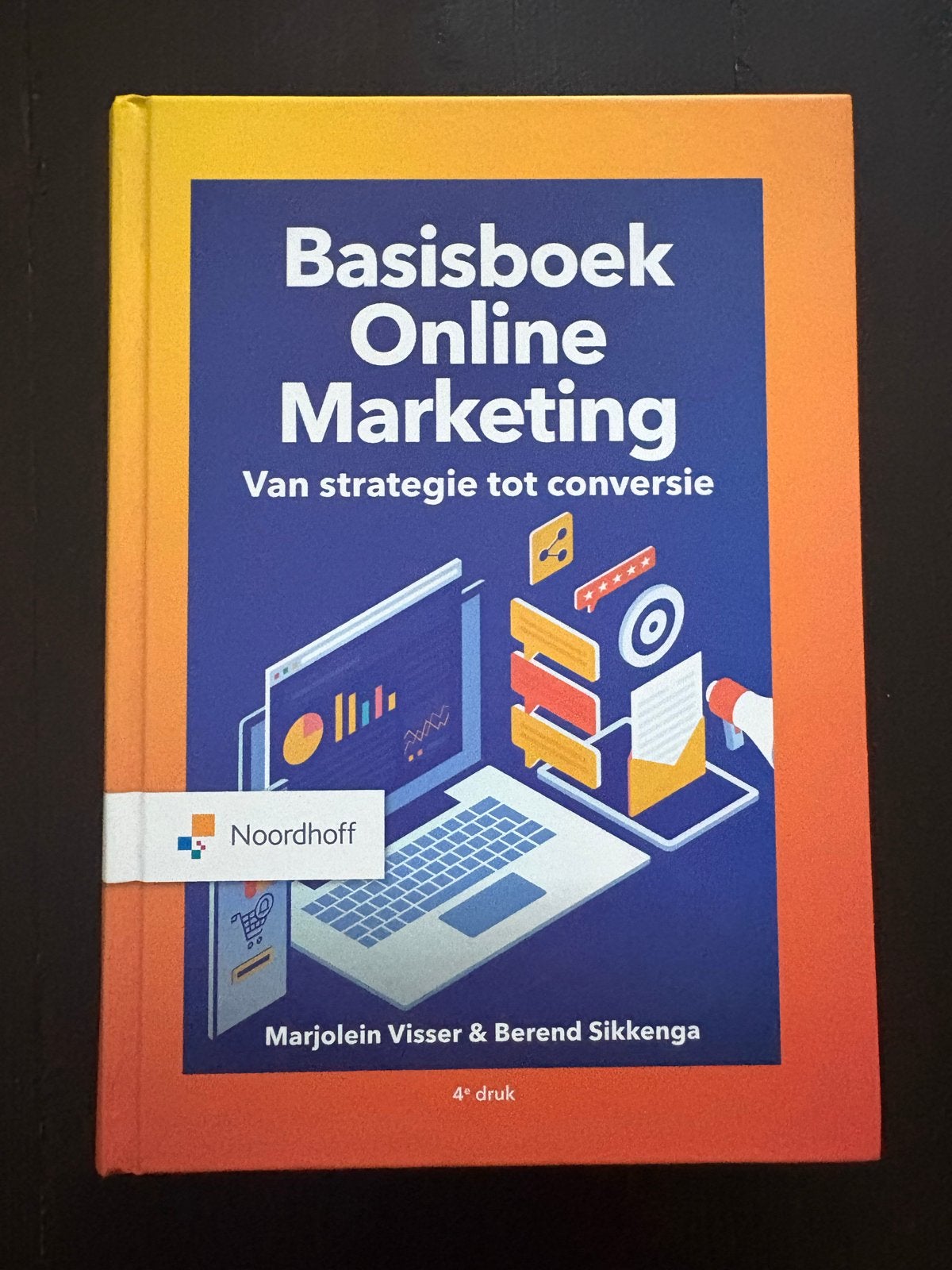 Basisboek Online Marketing 4e druk, Ophalen of Verzenden, Gamma, Zo goed als nieuw, HBO