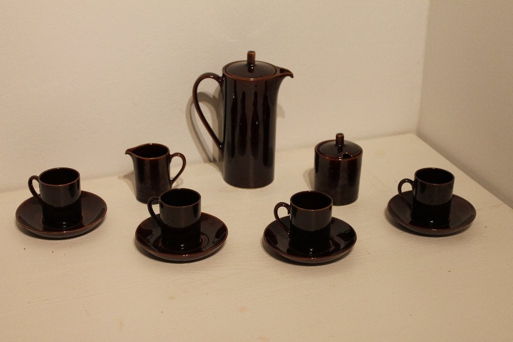 Vintage Petrus Regout koffie-/espresso servies, Ophalen of Verzenden