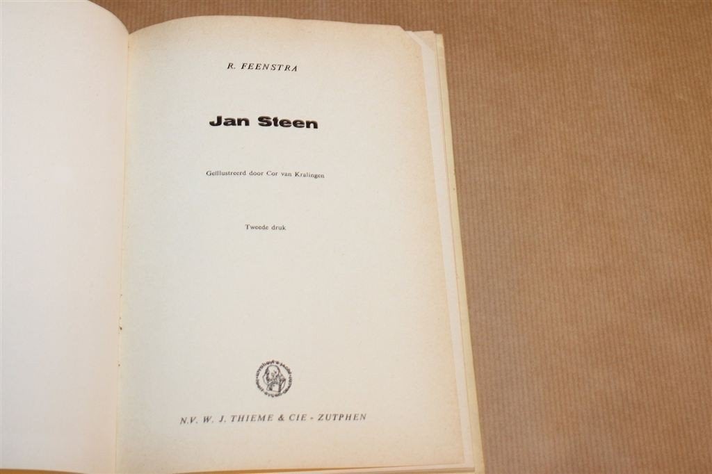 Jan Steen — Echo der Eeuwen — Jeugdboek 1965 — Hardcover, Ophalen of Verzenden, Gelezen