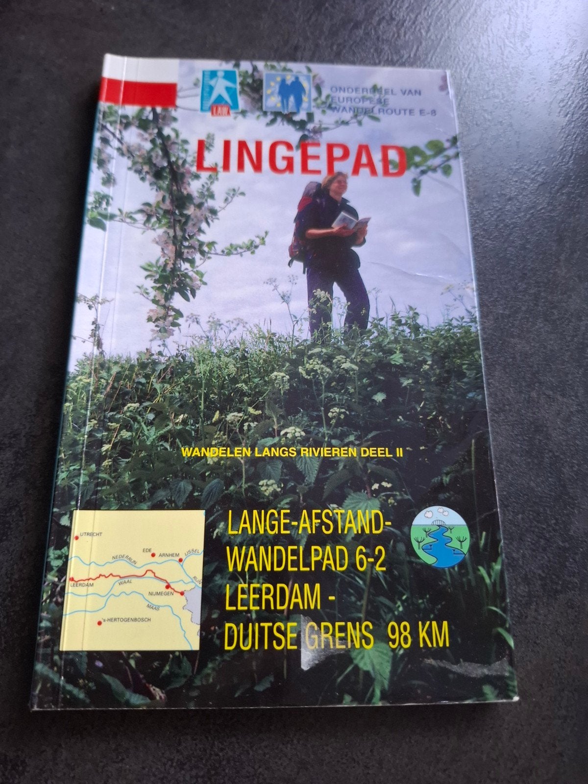 Lingepad, law 6-2 Leerdam- Duitse grens, Ophalen of Verzenden, Gelezen, Europa