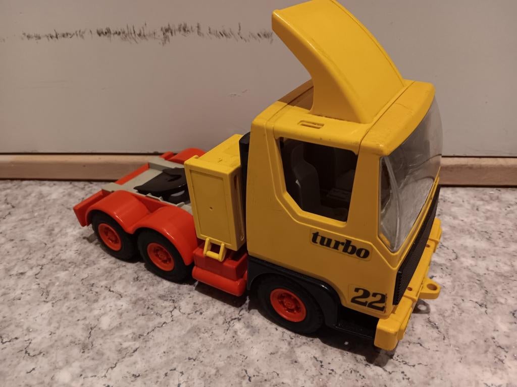 Playmobil vrachtwagen 1985, Ophalen of Verzenden, Zo goed als nieuw, Bus of Vrachtwagen