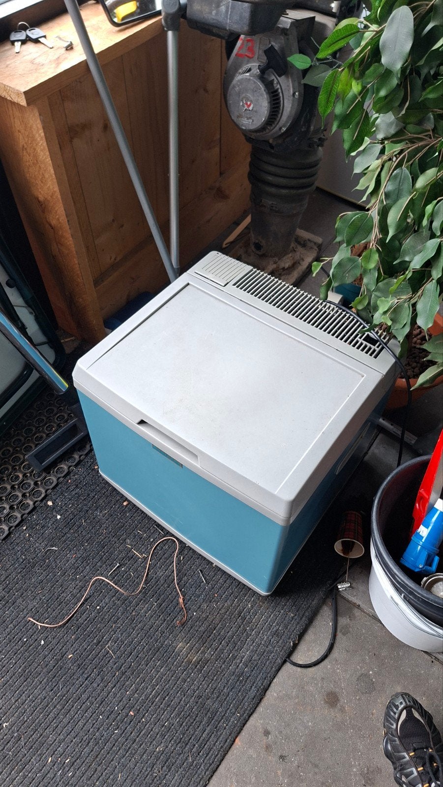 Elektrische koelbox - Ideaal voor camping of dagje uit, Caravans en Kamperen, Ophalen of Verzenden, Gebruikt, Koelbox, Elektrisch