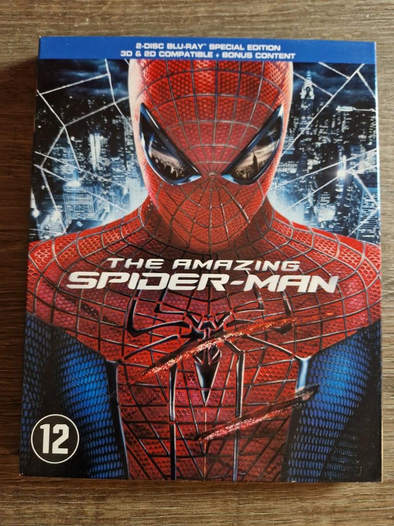 The Amazing Spider-Man (2012) 2-disc Special Edition blu-ray, Ophalen of Verzenden, Zo goed als nieuw, Actie