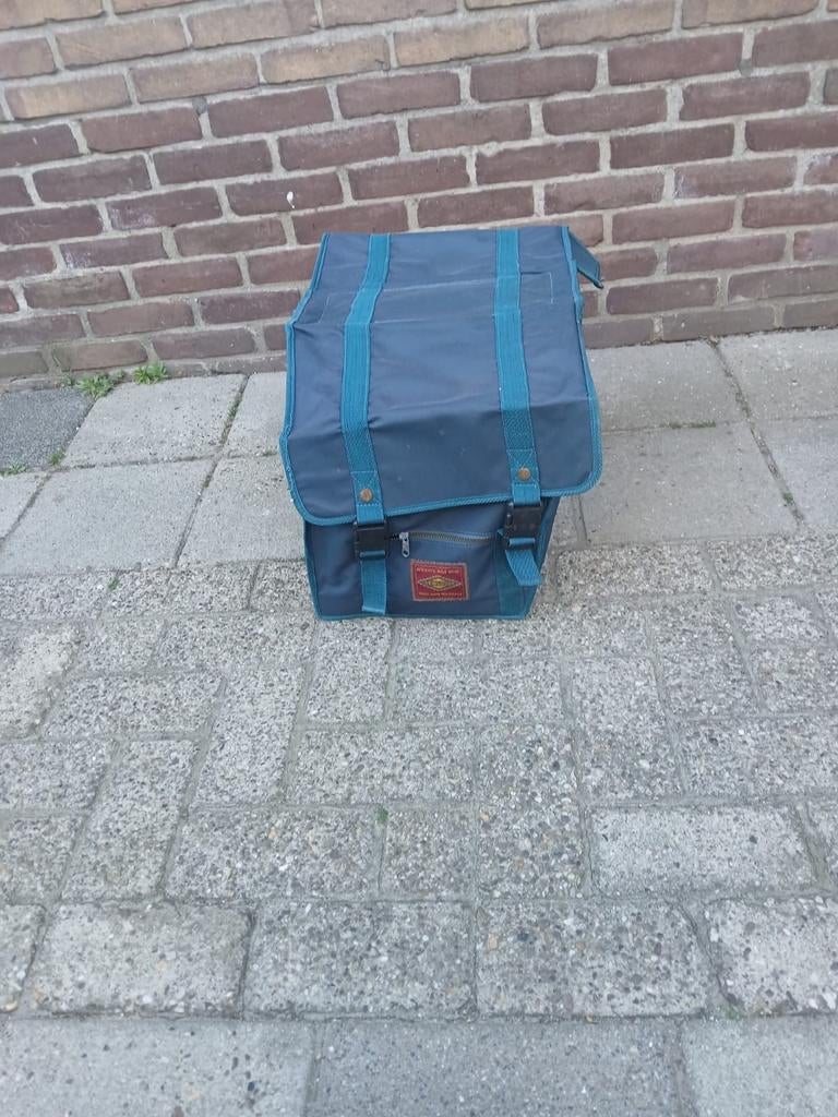 Set zgan kanvas fietstassen 60L / XXL., Fietsen en Brommers, Ophalen, Zo goed als nieuw, Fastrider Basil.