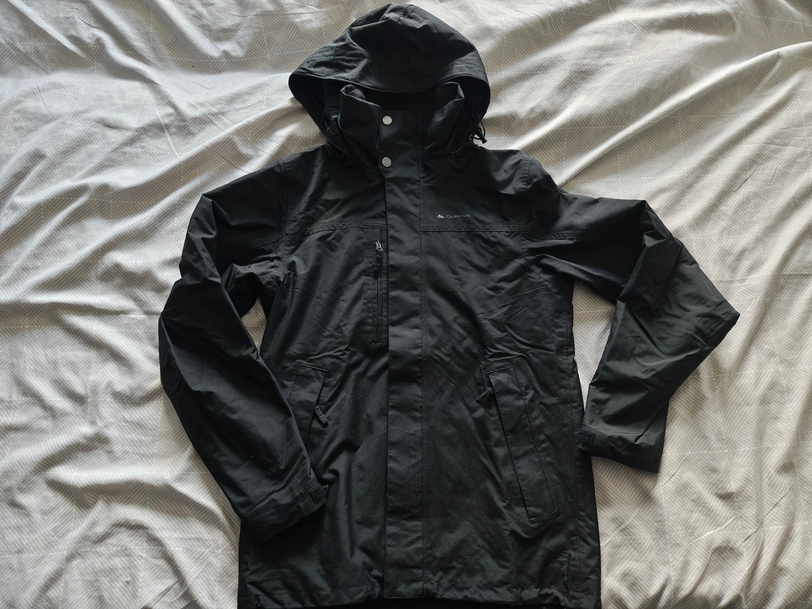 Zwarte damesjas Quechua maat S, Zwart, Ophalen of Verzenden, Zo goed als nieuw, Quechua