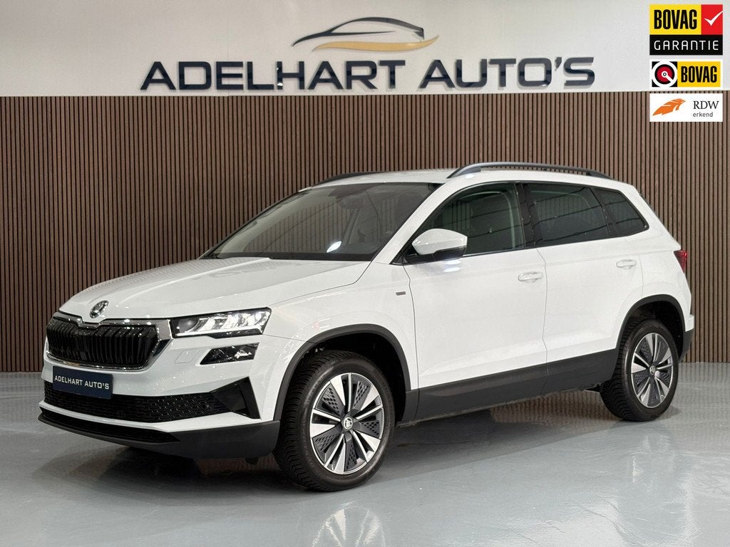 Skoda Karoq 1.5 TSI ACT Business DSG Automaat / Navigatie fu, 150 pk, Wit, Bedrijf, SUV of Terreinwagen
