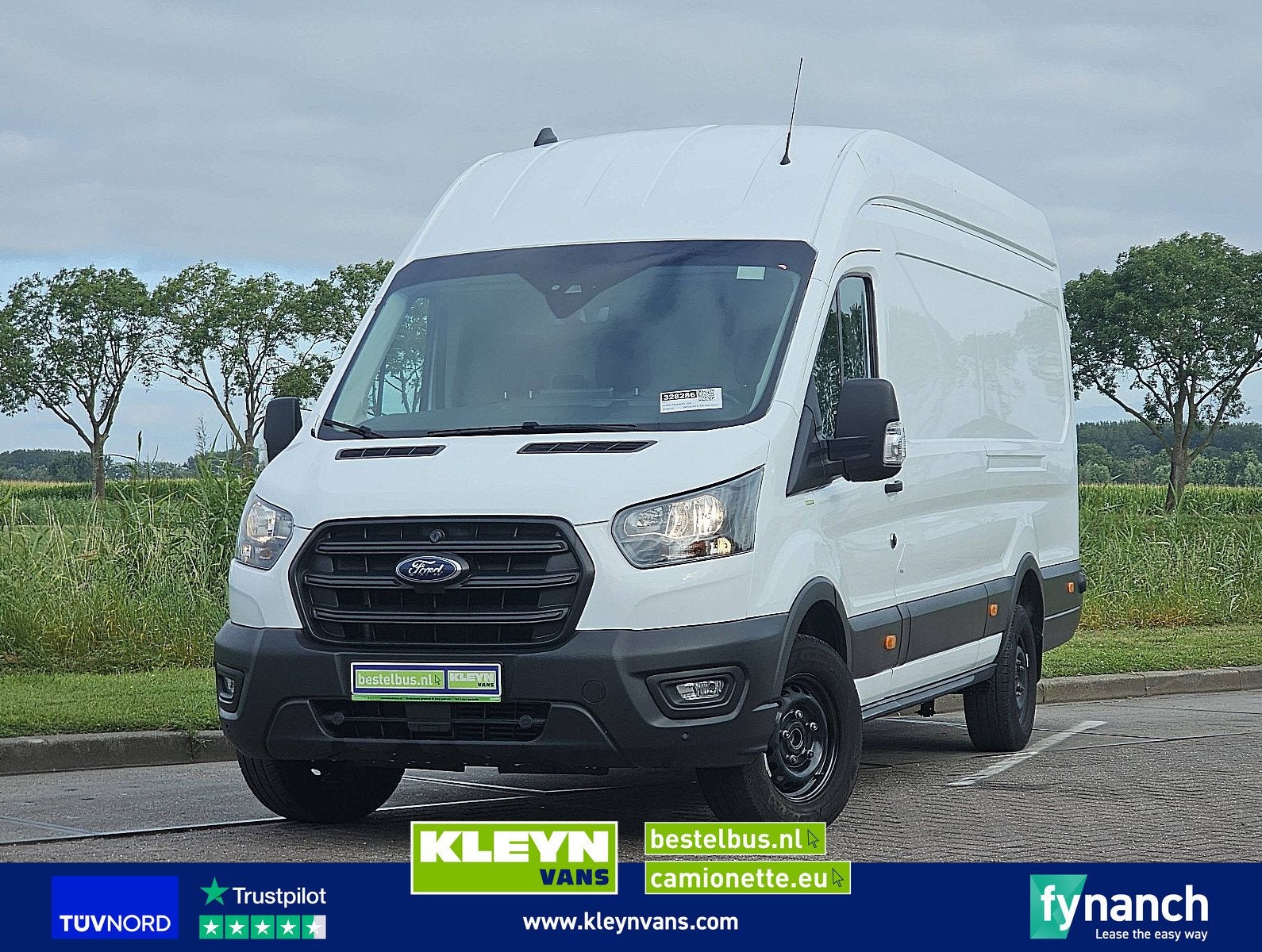 FORD TRANSIT 350 l4h3 navi camera, Auto's, Gebruikt, Euro 6, Wit, Bedrijf