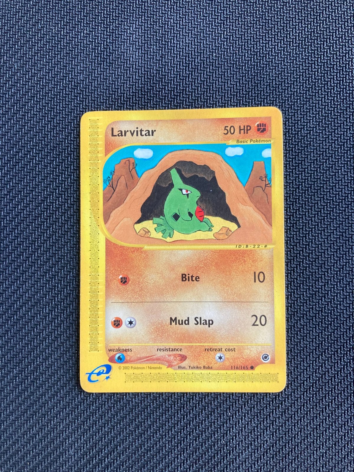 Pokemon kaart Larvitar, Ophalen of Verzenden