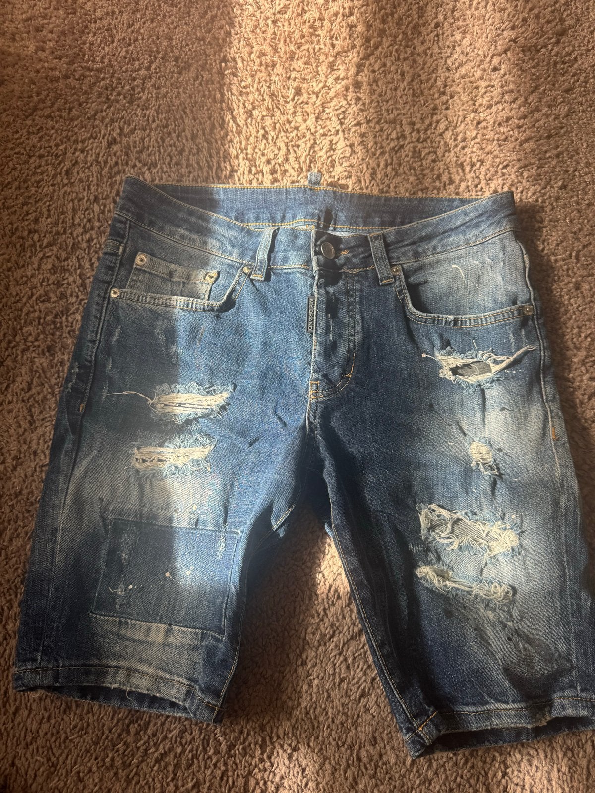 My brand korte broek origineel, Ophalen of Verzenden, Gedragen, Overige maten, Blauw