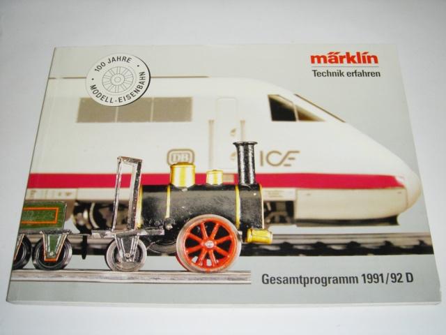 Märklin Catalogus 1991-1992, Hobby en Vrije tijd, Modeltreinen | H0, Zo goed als nieuw, Boek, Tijdschrift of Catalogus, Wisselstroom