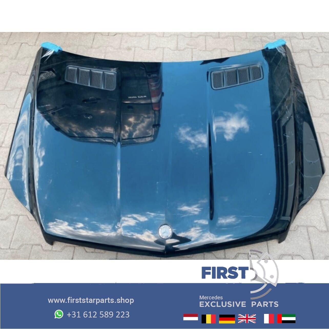 X166 (W166) GL Motorkap origineel Mercedes A1668800157 2015, Auto-onderdelen, Gebruikt, -, Voor, Ophalen of Verzenden