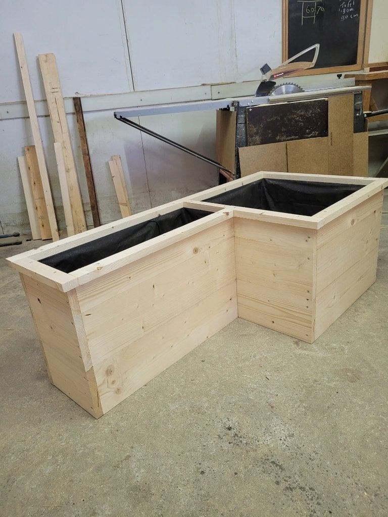 Plantenbakken, VOOR BLOEMEN EN BOOMPJES, Tuin en Terras, Bloembakken en Plantenbakken, Ophalen, 100 cm of meer, Nieuw, Overige vormen