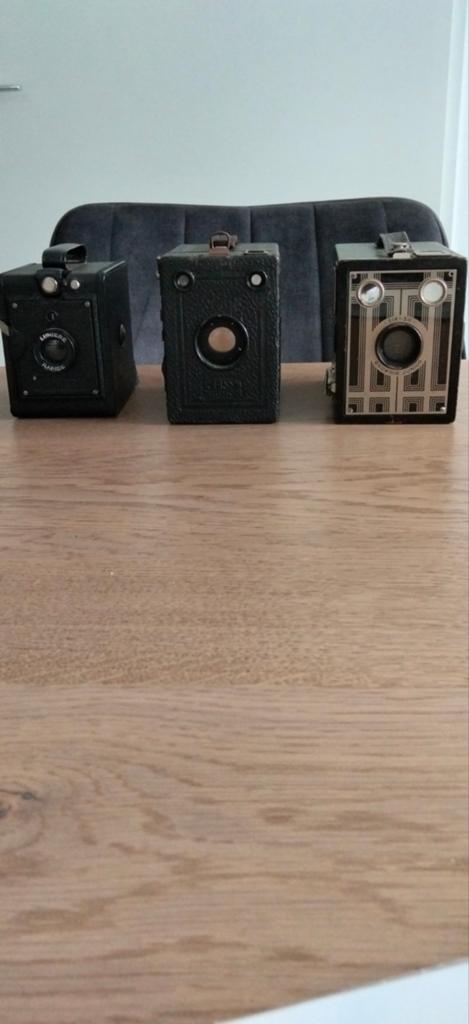 Vintage Boxcamera Collectie: Lumiere, Kodak, en meer, Ophalen, Compact, Kodak