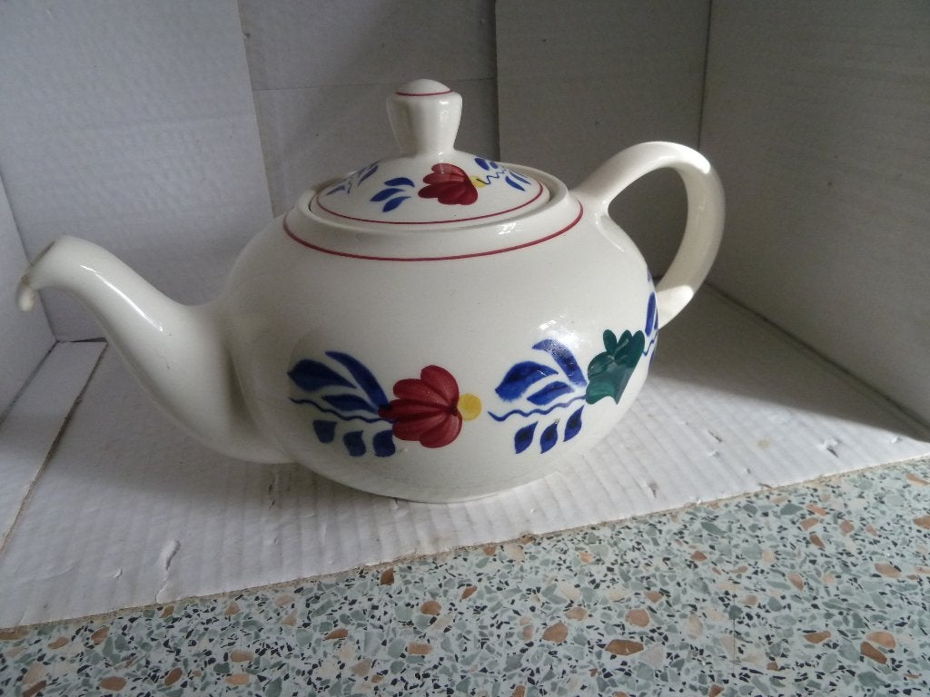 Boerenbont theepot zeeland, Ophalen, Gebruikt, Aardewerk, Overige typen