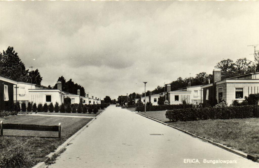 Erica, Bungalowpark - ongelopen, Verzamelen, Ansichtkaarten | Nederland, Ophalen of Verzenden, Voor 1920, Ongelopen, Noord-Brabant