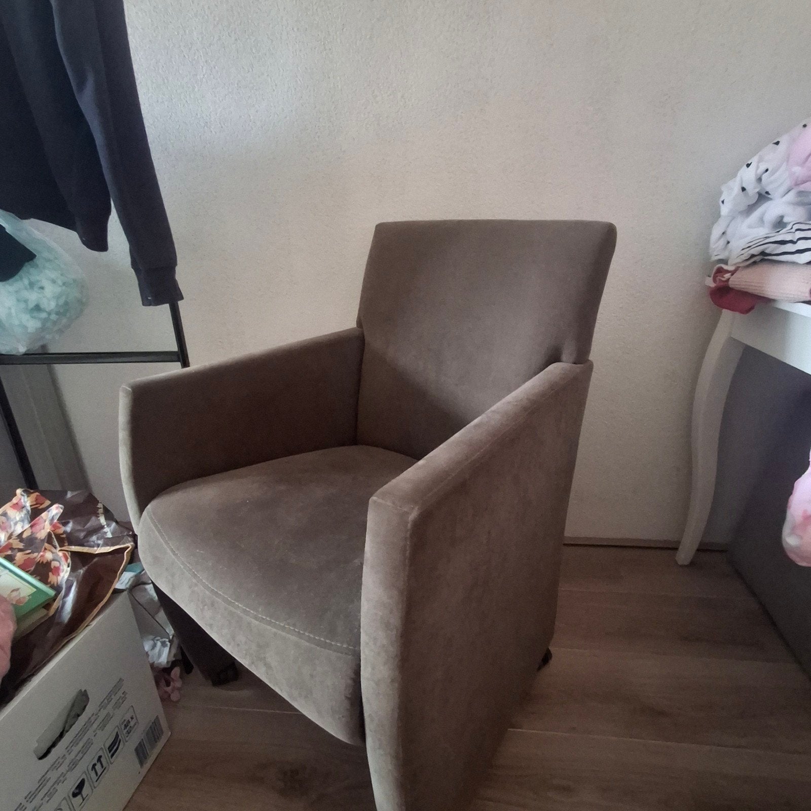stoel met wieltjes, Ophalen of Verzenden, Gebruikt, 50 tot 75 cm