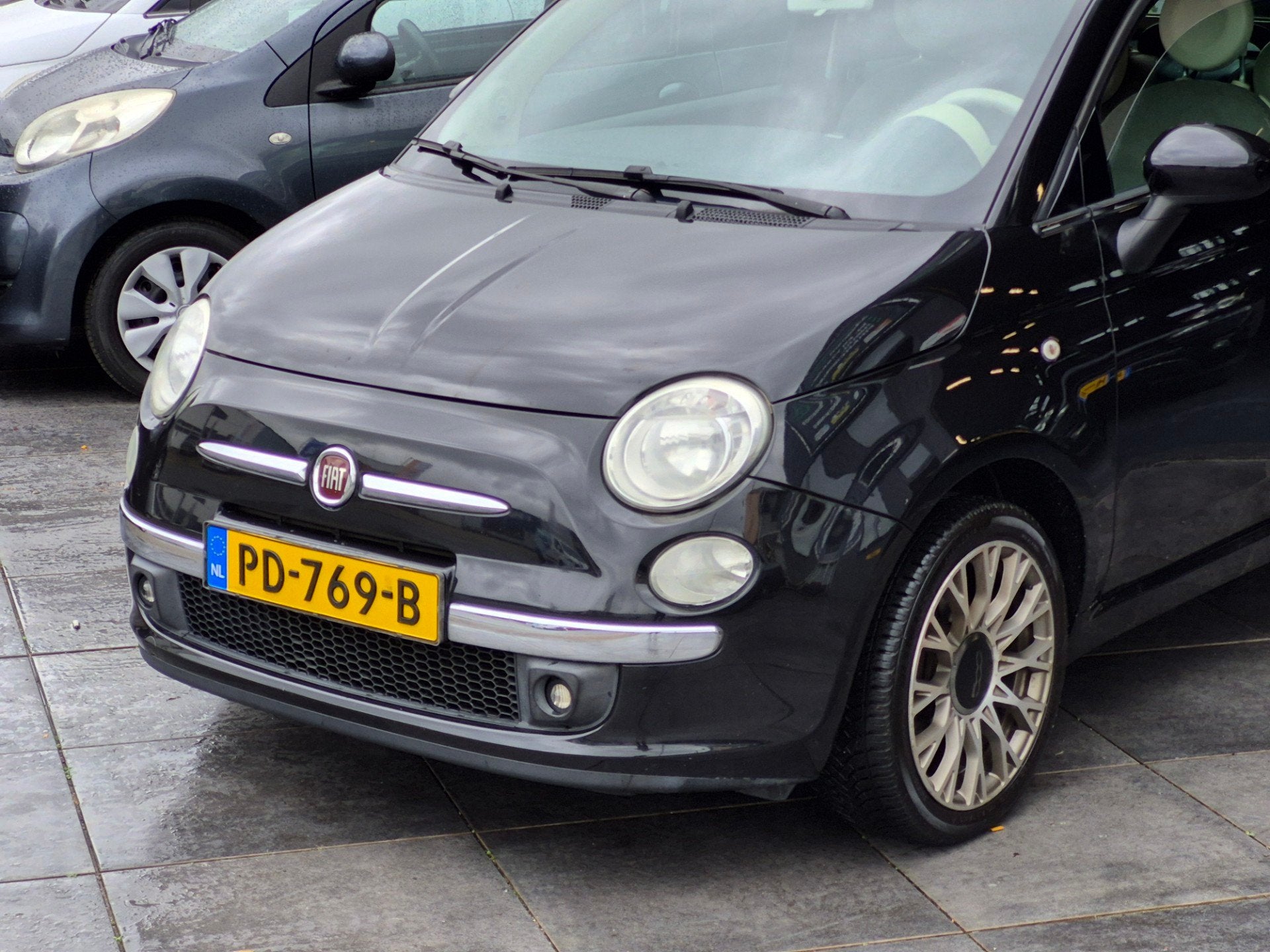 Fiat 500 C 1.2 Lounge|Airco|El Pakket|Parkeersensoren|APK, Auto's, Voorwielaandrijving, Euro 5, Stof, Gebruikt