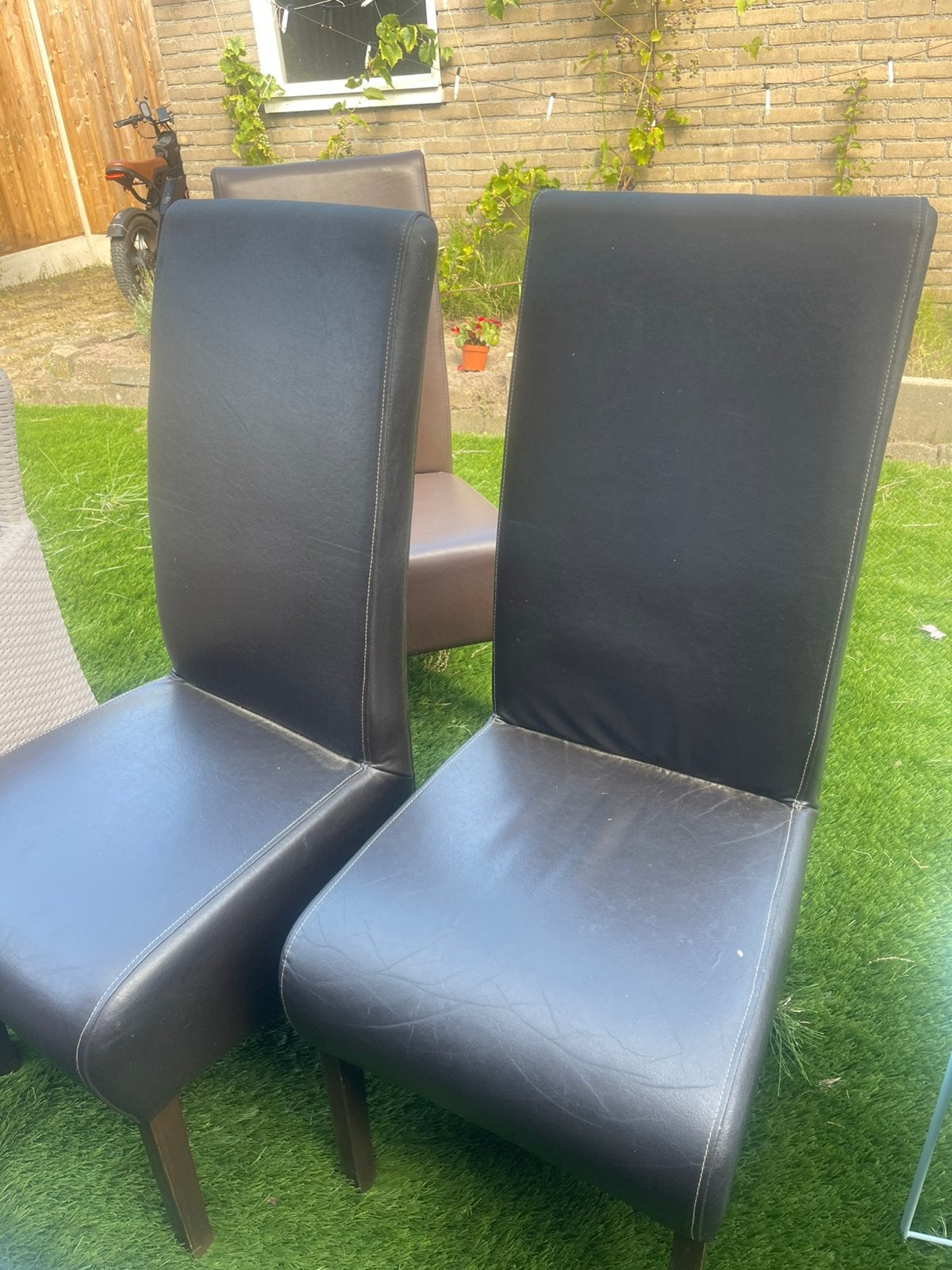 6 dining chairs good condition, Huis en Inrichting, Ophalen, Zo goed als nieuw