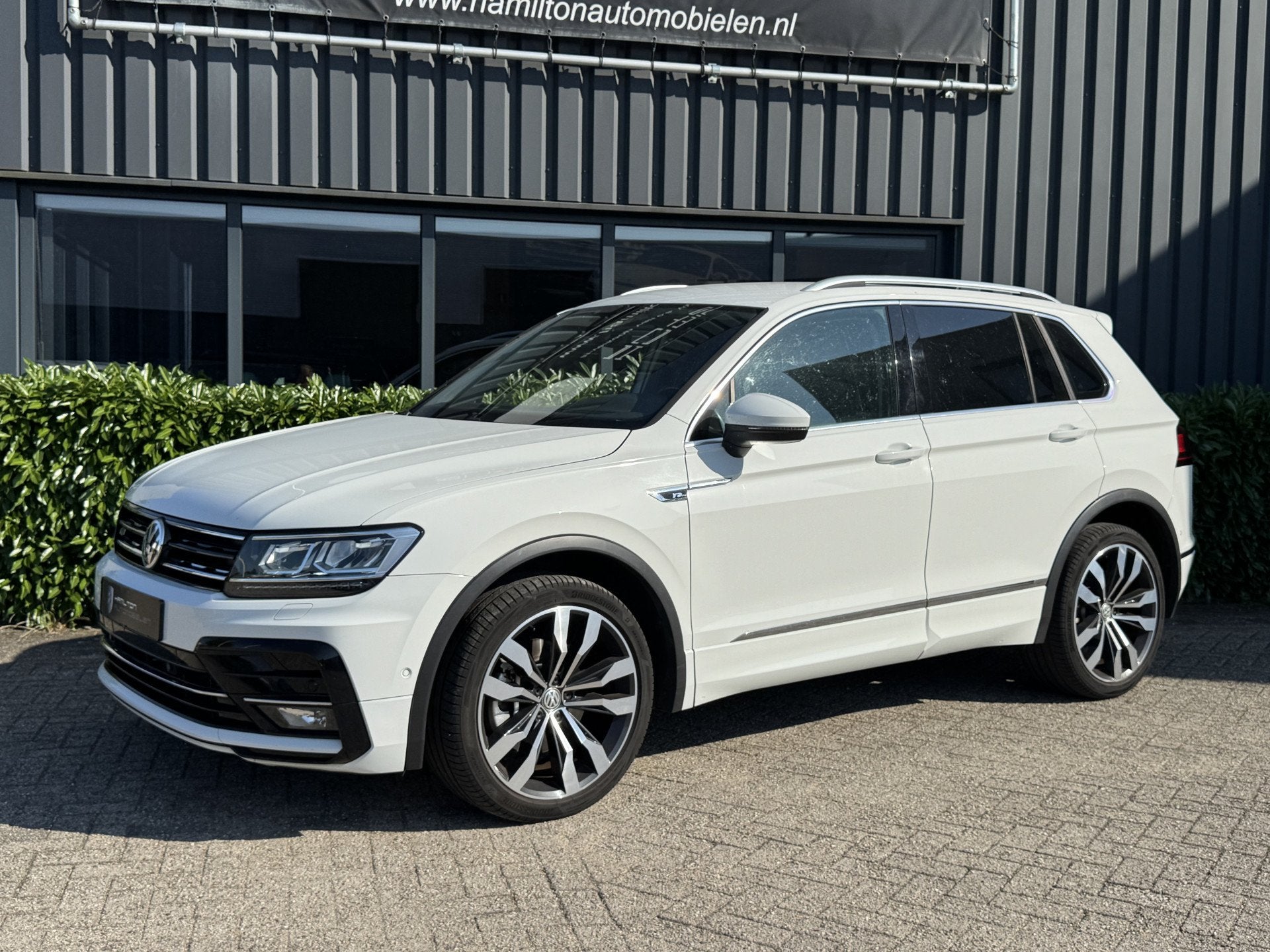 Volkswagen Tiguan 2.0 TDI 240pk Bit. DSG / Aut. 4Motion R-Li, Auto's, Gebruikt, Euro 6, Wit, Bedrijf