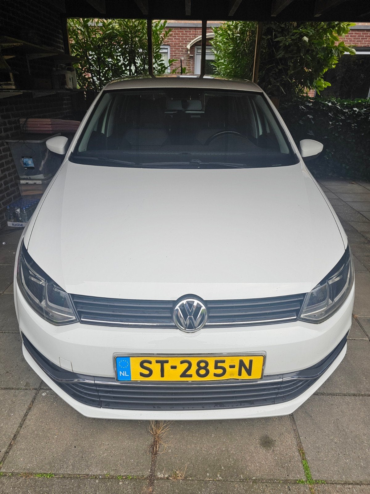 Volkswagen Polo 1.2 TSI 66KW 2016 Wit, Auto's, 40 €/maand, 4 cilinders, Wit, Handgeschakeld
