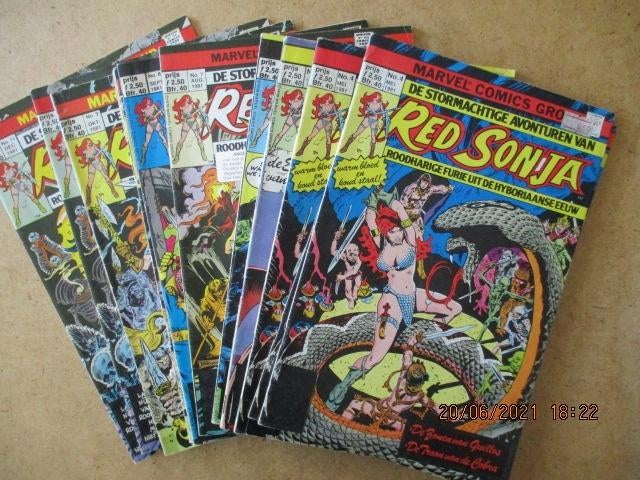 adv4467 red sonja, Boeken, Strips | Comics, Gelezen, Eén comic, Overige gebieden, Ophalen