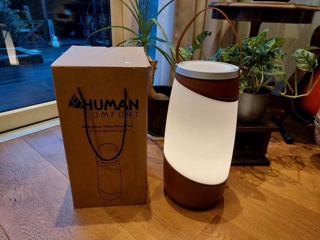 Human Comfort Wijnkoeler Lamp Bluetooth Speaker Fenne Plus, Ophalen of Verzenden, Nieuw, Overige typen, Overige merken