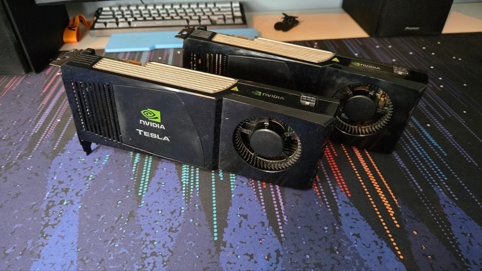 2x NVIDIA Tesla C1060 GPU - Krachtige Compute Kaart, Computers en Software, Videokaarten, Gebruikt, GDDR3, Ophalen of Verzenden