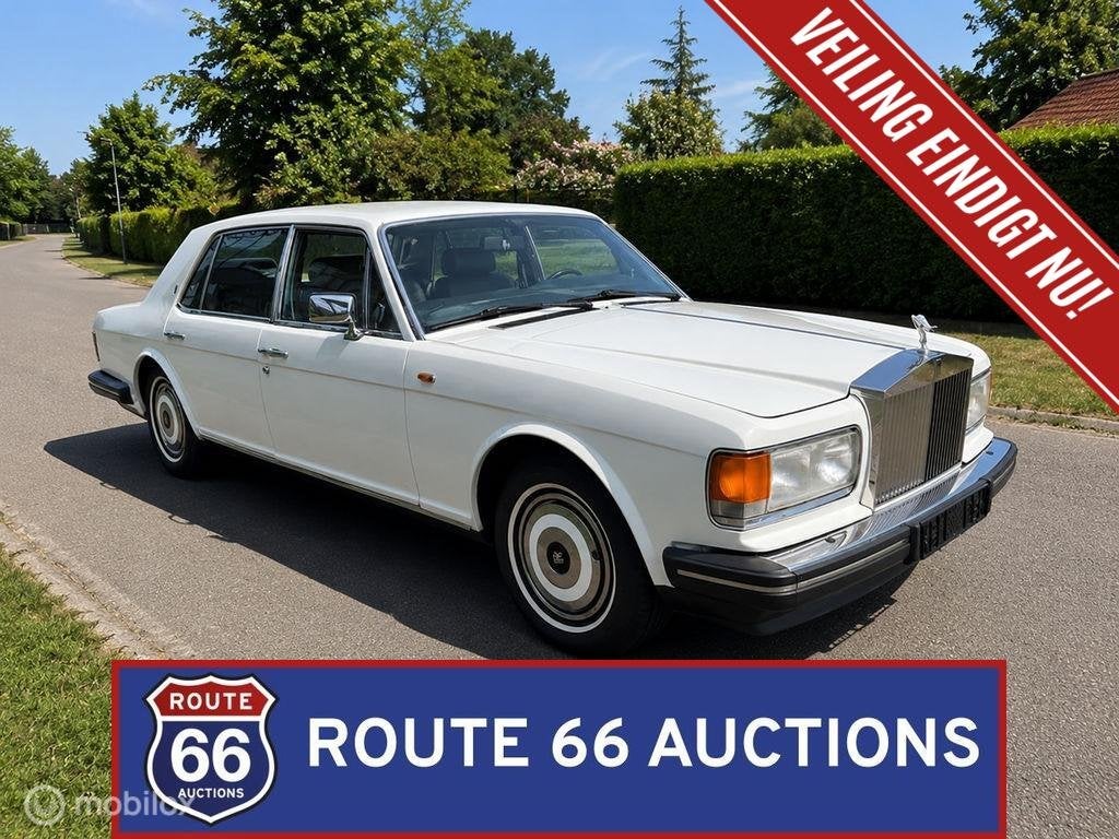 Rolls-Royce Silver Spur | 1986 | Route 66 Auctions, Auto's, Oldtimers, Overige carrosserieën, Zwart, Bedrijf, Handgeschakeld