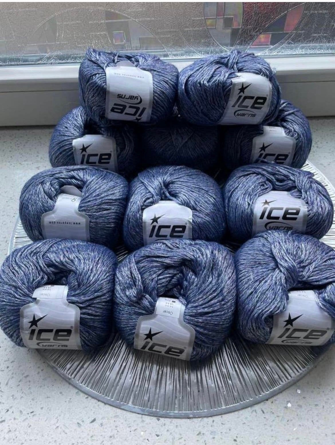 ice yarns oscar merino wol 11 bollen, Ophalen of Verzenden, Zo goed als nieuw, Breien of Haken, Wol of Garen