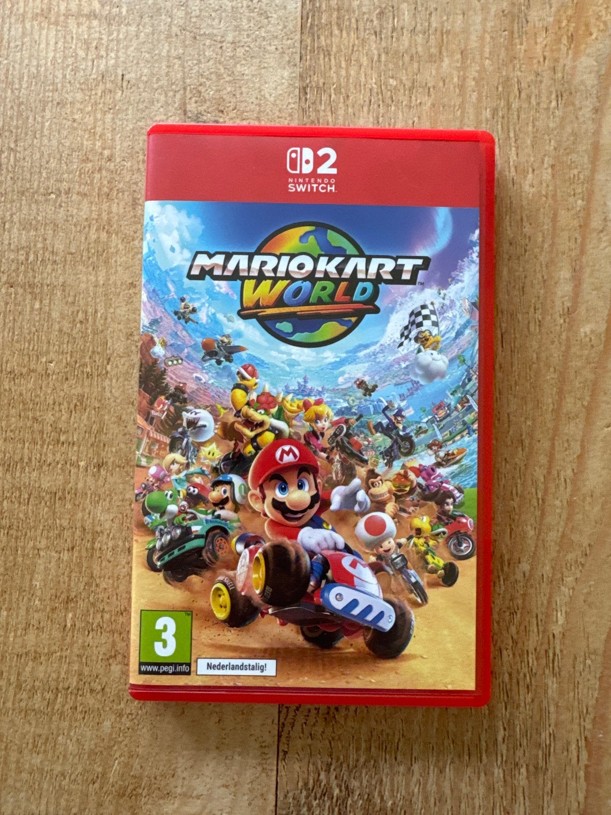 Mario Kart World - Nintendo Switch 2, Spelcomputers en Games, Games | Nintendo Switch, Zo goed als nieuw, Racen en Vliegen, 3 spelers of meer