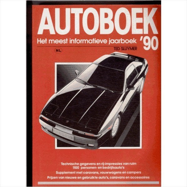 Autoboek Jaarboek 1990 #5 Nederlands, Ophalen of Verzenden, Gelezen, Algemeen