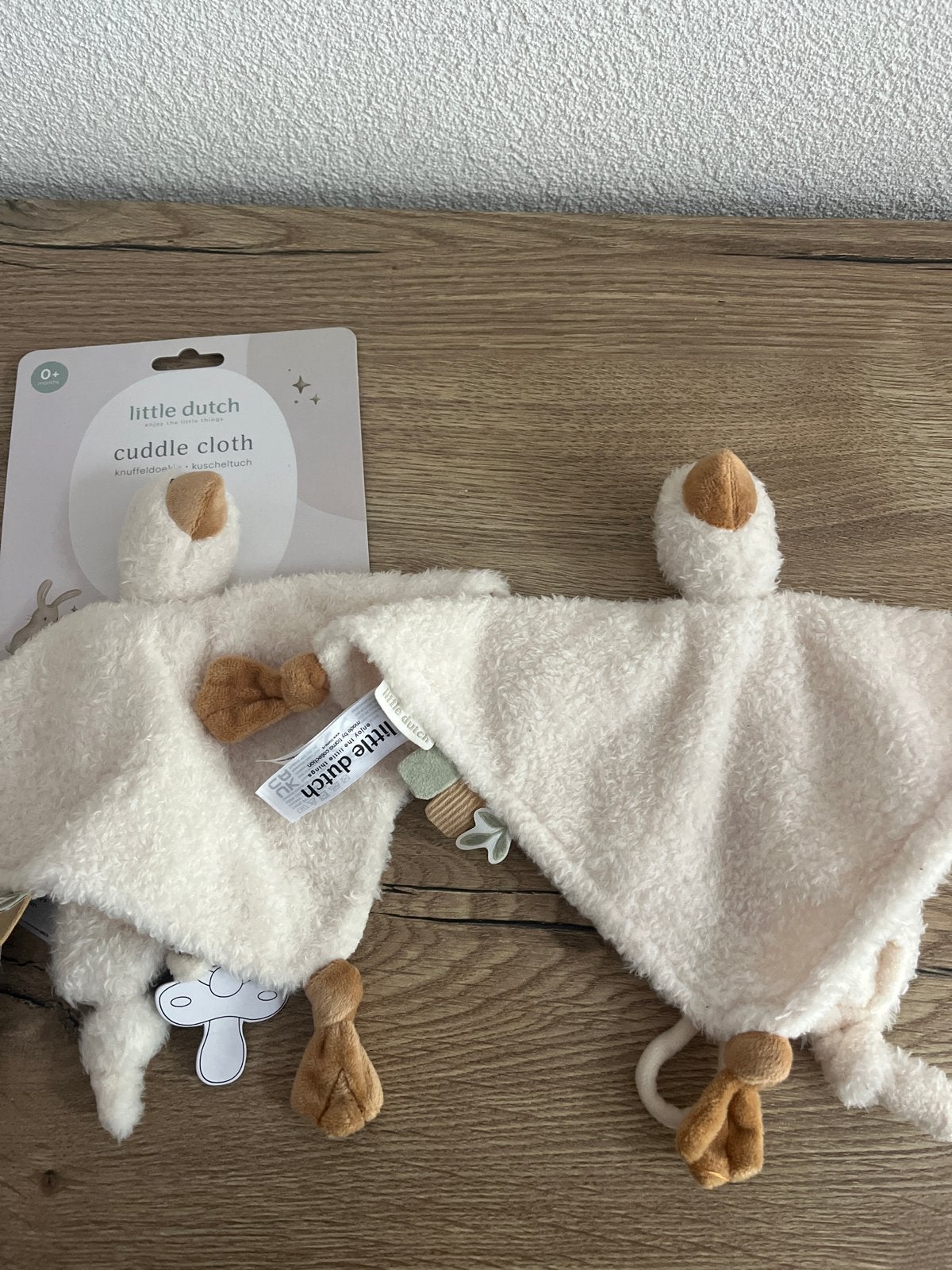 Twee Little Dutch knuffeldoekjes, Ophalen of Verzenden, Zo goed als nieuw, Overige typen