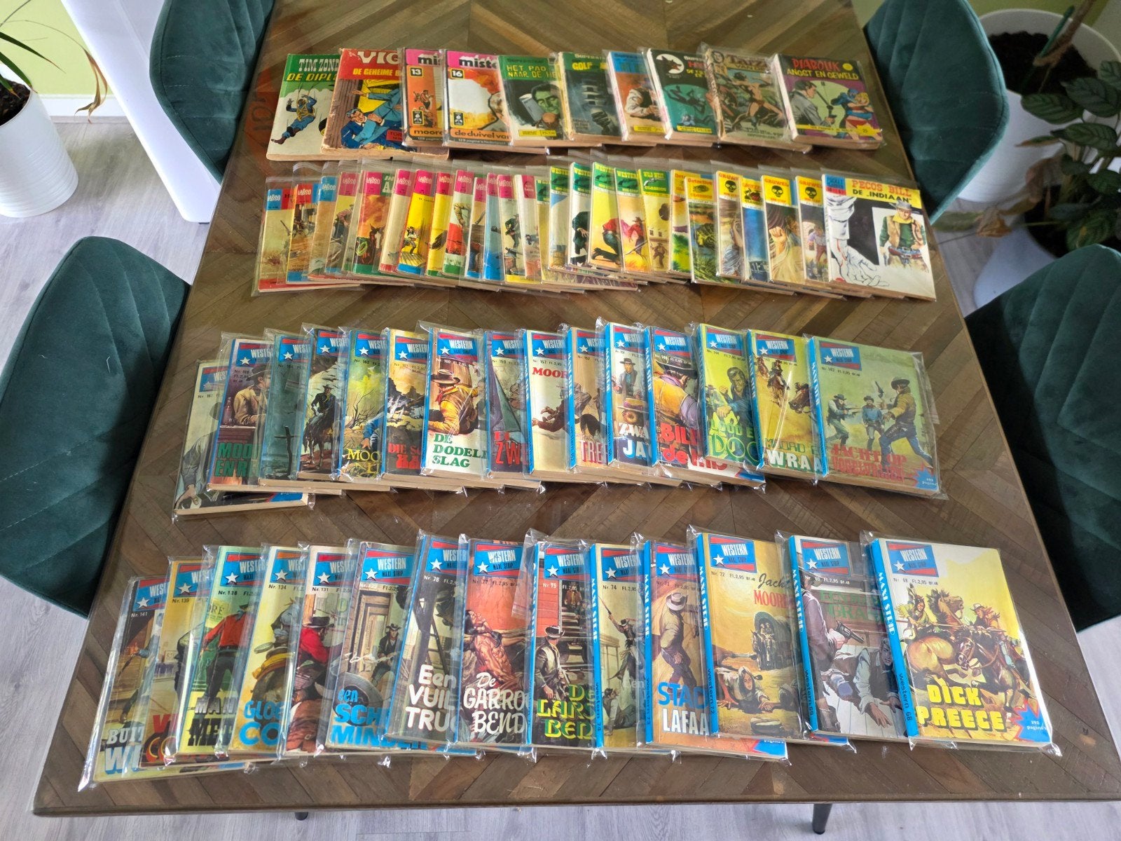Diverse strips: Western, Lasso, Gruwel en meer!, Meerdere stripboeken, Ophalen, Gelezen