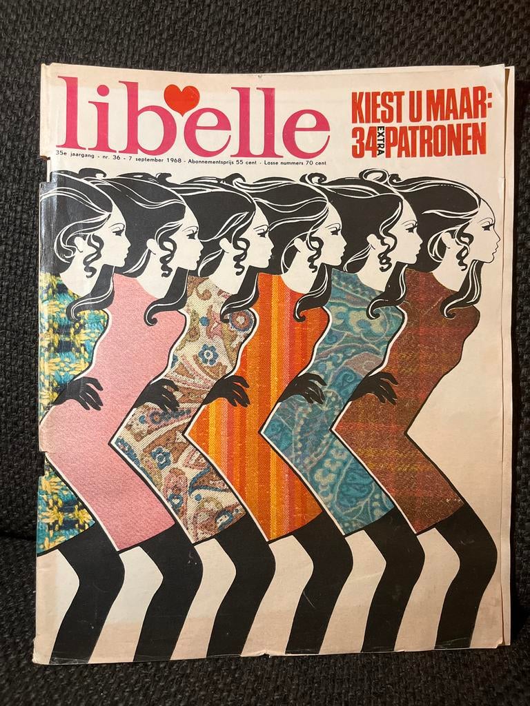 Libelle 35e jaargang nr 36 - 7 september 1968, Ophalen of Verzenden, Gelezen, Damesbladen