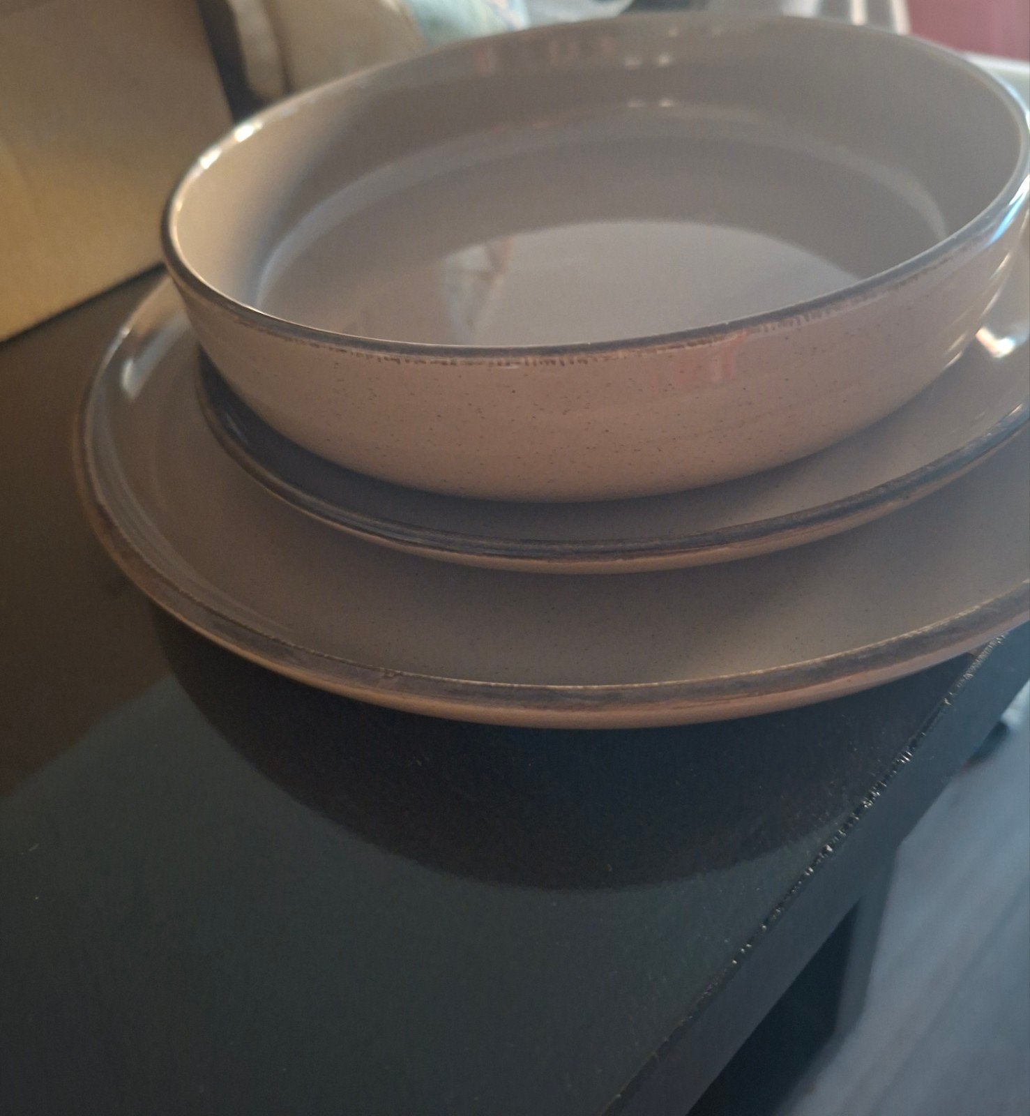 Cosmos borden Action: 2 ontbijt, 4 diep, 6 diner, Ophalen of Verzenden, Zo goed als nieuw, Bord(en), Overige stijlen