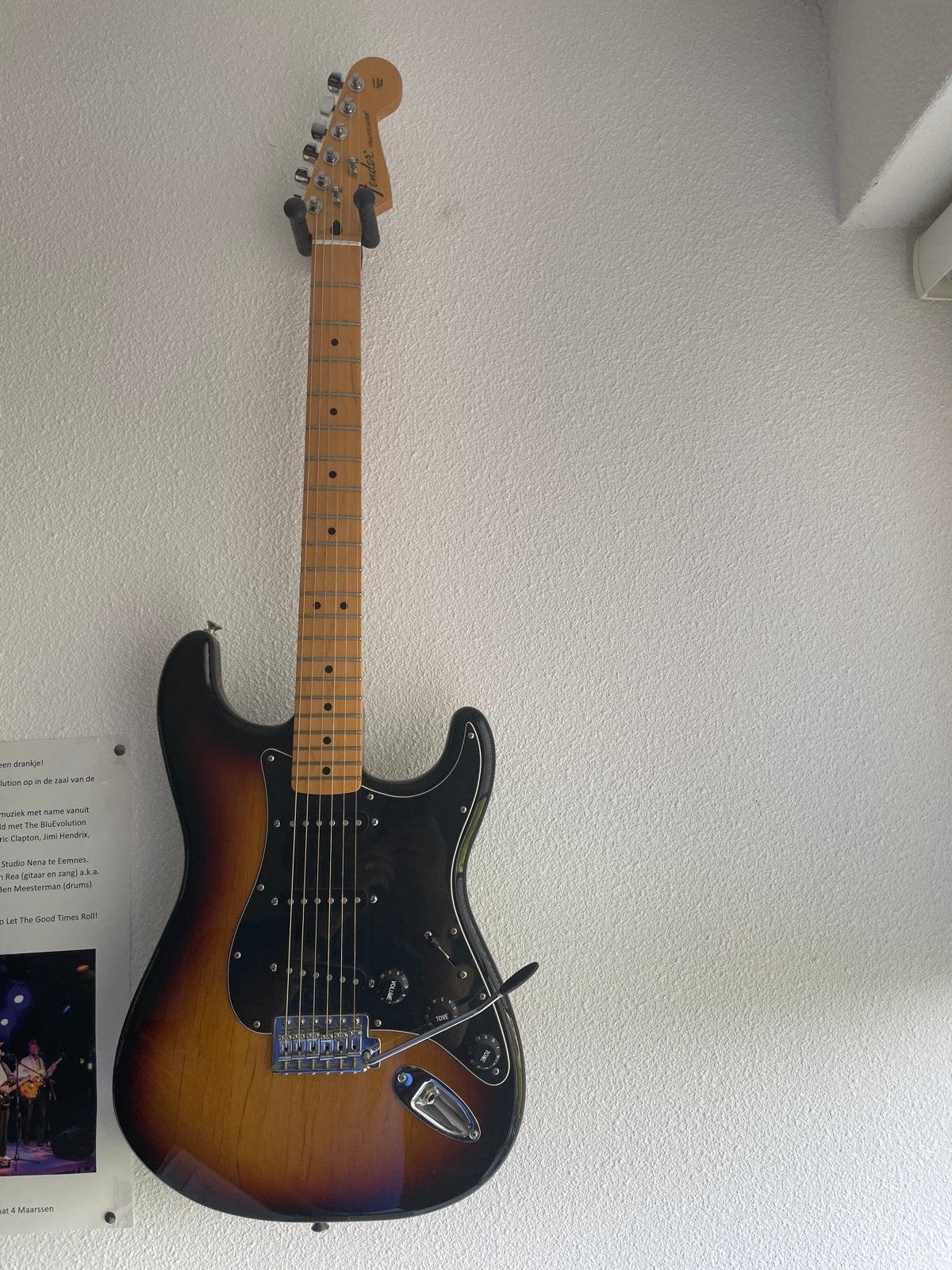 Fender Stratocaster (Mexicaans) in goede staat met koffer, Ophalen, Gebruikt, Solid body, Fender