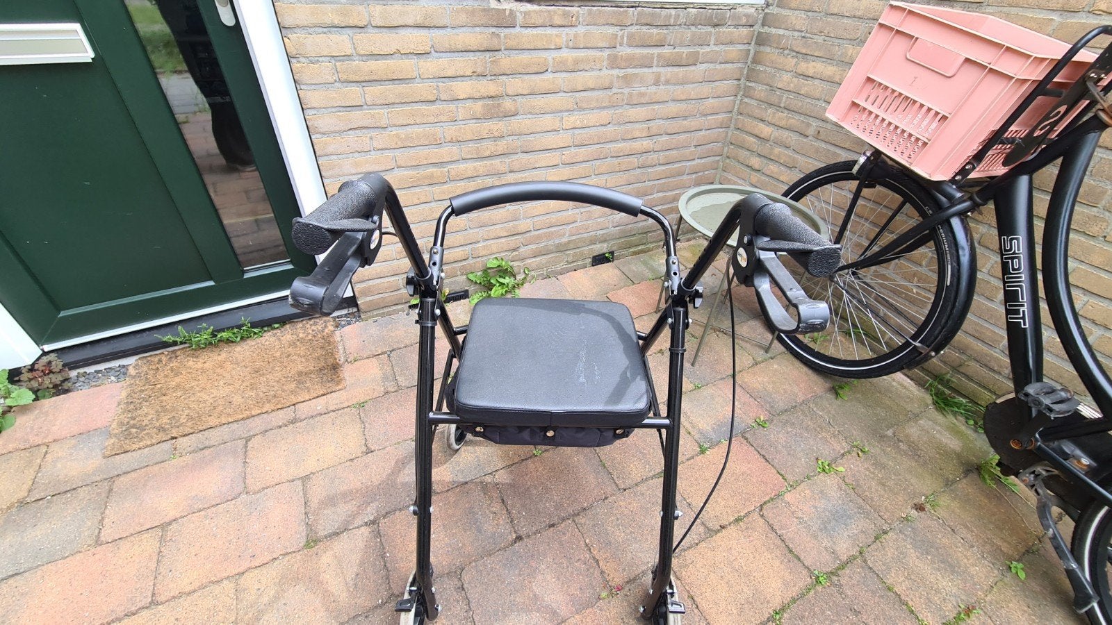 Rollator te koop, Ophalen