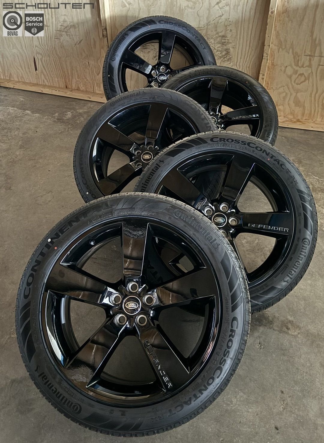 22" Land Rover Defender Zomerset, Auto-onderdelen, Gebruikt, -, -, Banden en Velgen