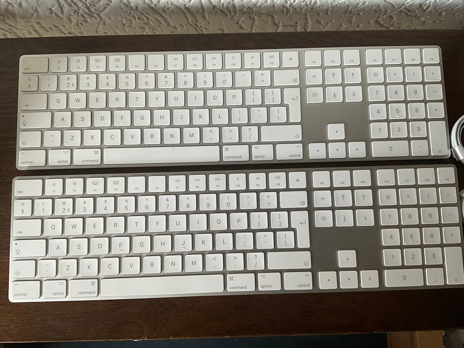 Apple Magic Keyboard met numeriek, oplaadbaar, Computers en Software, Toetsenborden, Ophalen, Qwerty, Gebruikt, Draadloos