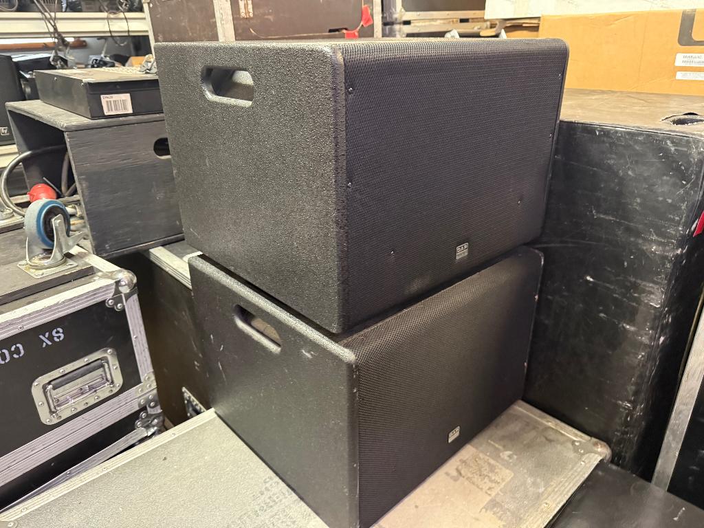 DAP DRX-12BE Subwoofer speaker actief, Overige merken, Refurbished, Ophalen of Verzenden, 120 watt of meer