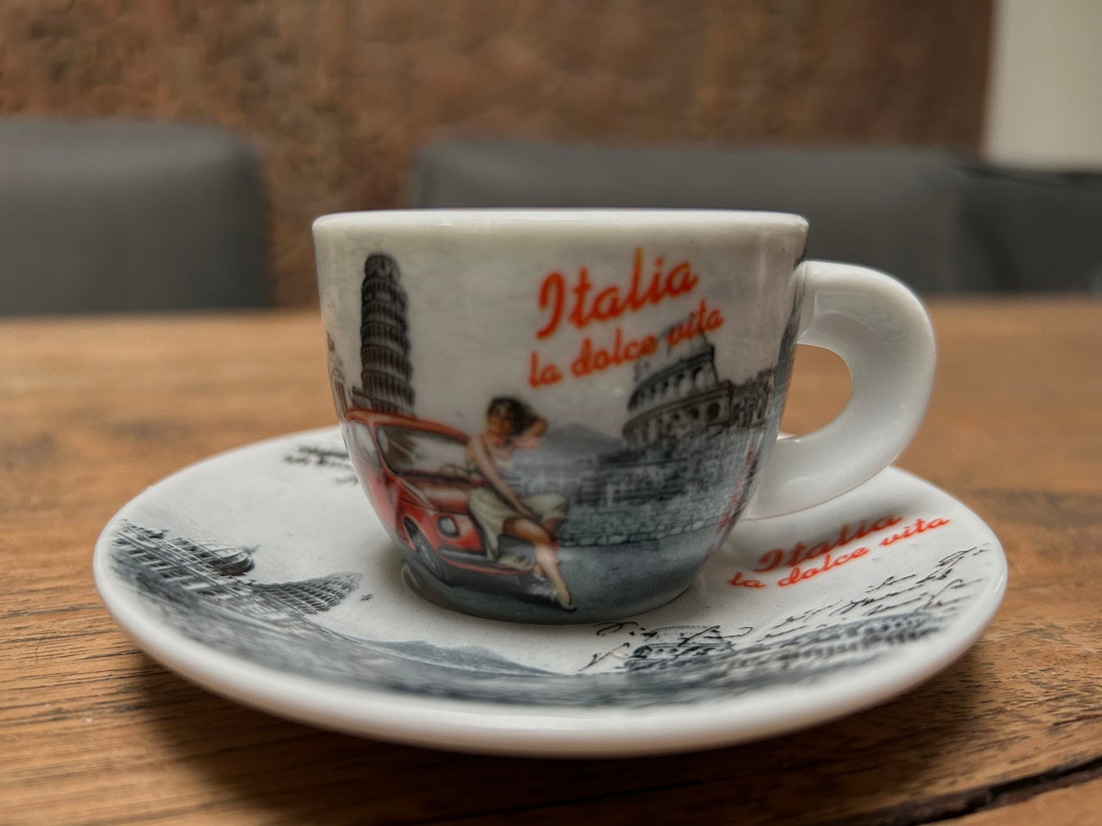 Set Marcus Binz voor enesco Italia la dolce vita espresso, Huis en Inrichting, Ophalen of Verzenden