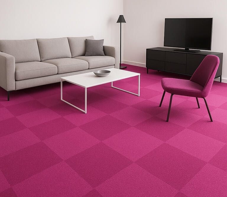 Warmte & geluid isolerende tapijttegel vloer – Outletdeal, Ophalen of Verzenden, Nieuw, 75 m² of meer, Tapijttegels
