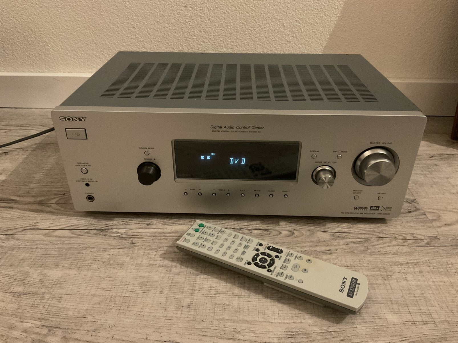 Sony STR-DG300 receiver met afstandsbediening, Gebruikt, Ophalen of Verzenden, 60 tot 120 watt, Sony