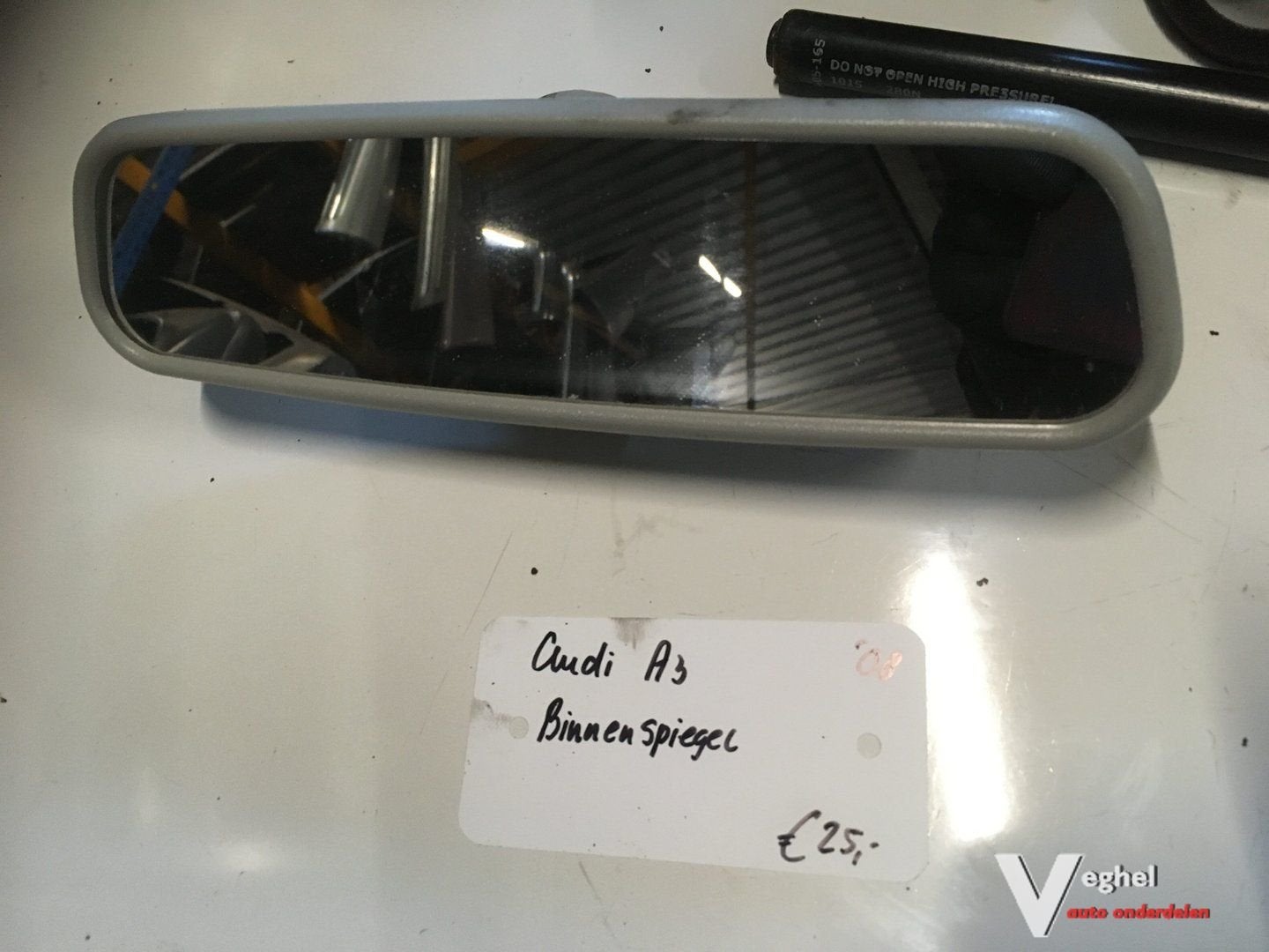Audi A3 2008 Binnenspiegel, Gebruikt, -, -, Ophalen of Verzenden