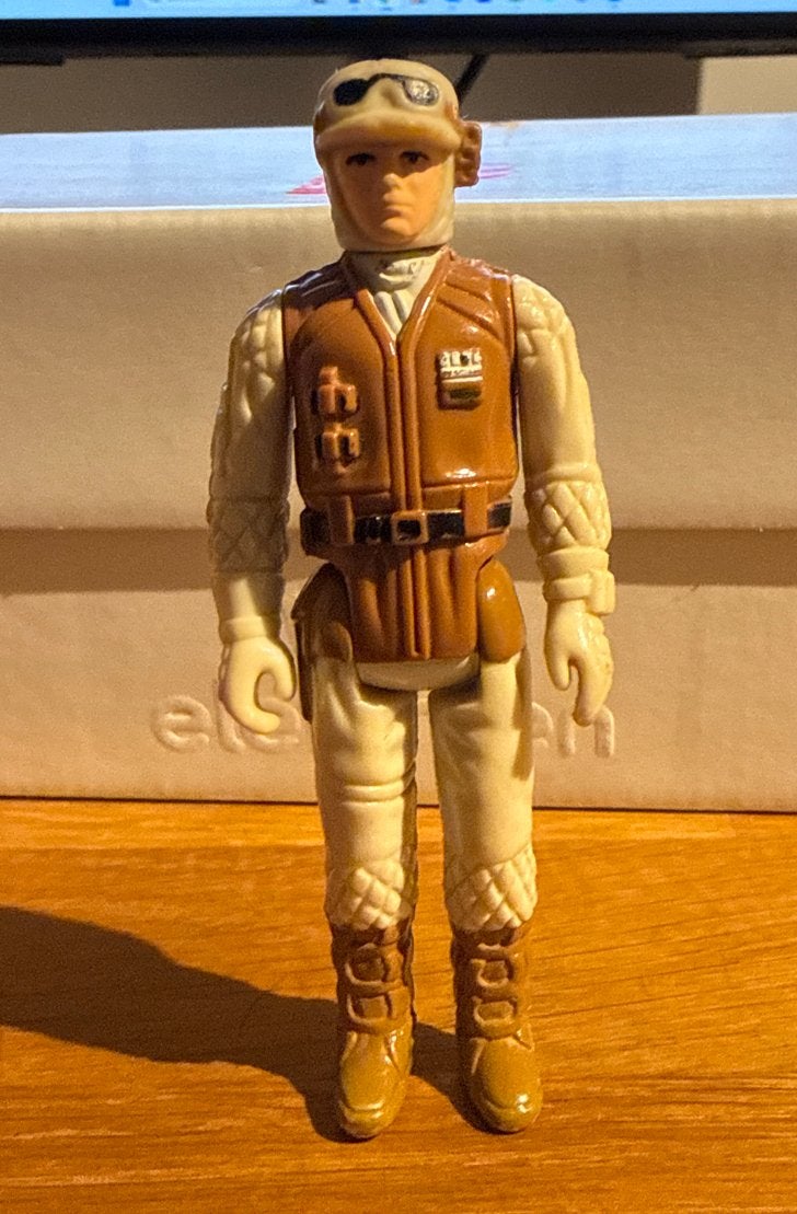 Vintage Star Wars Hoth Rebel Soldier actiefiguur, Verzamelen, Star Wars, Ophalen of Verzenden, Gebruikt, Actiefiguurtje