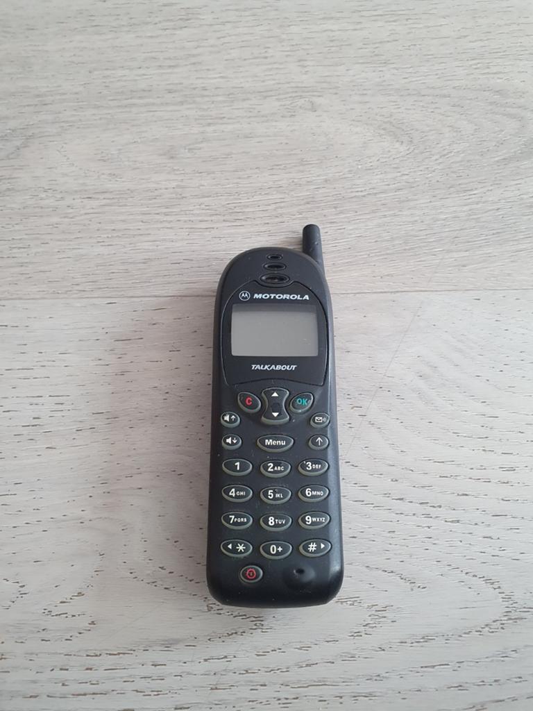Zeldzame Motorola Talkabout in goede staat, Ophalen of Verzenden